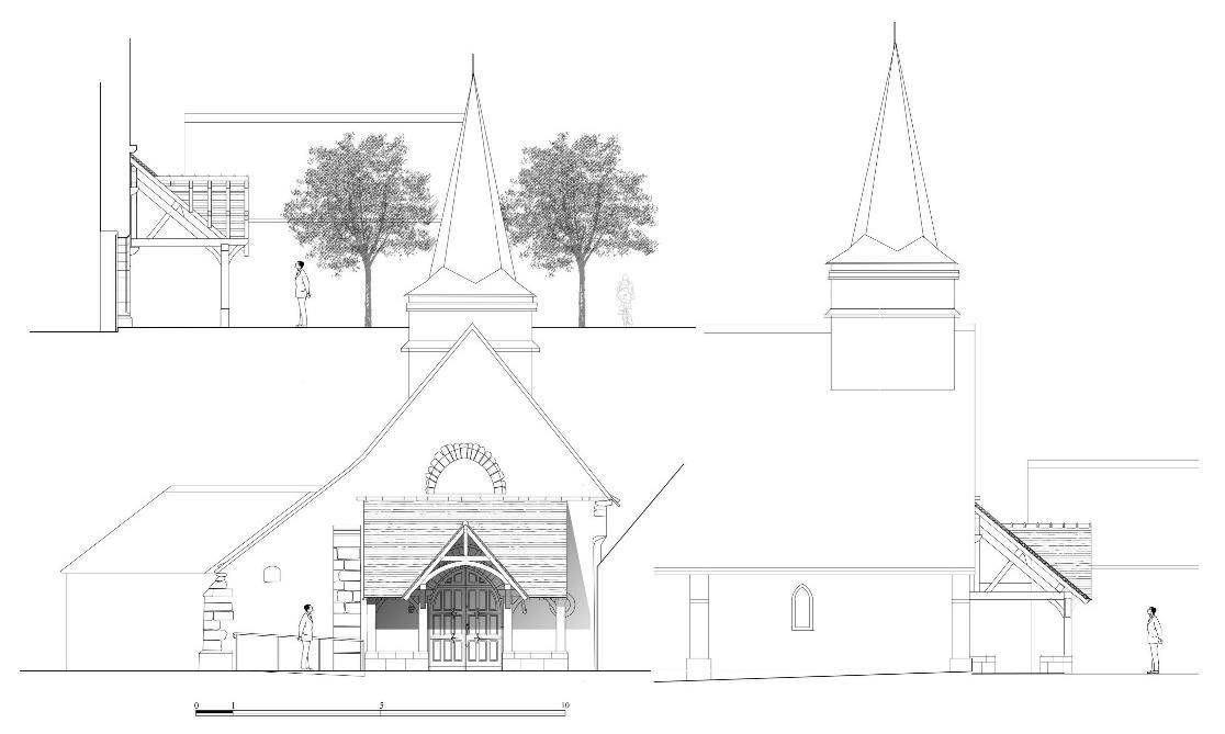Projet caquetoire église
