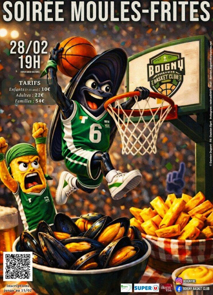 Moules Frites Basket